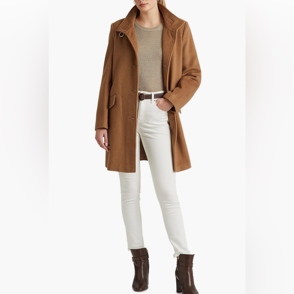 Lauren Ralph
Tab Front Wool
Blend Coat